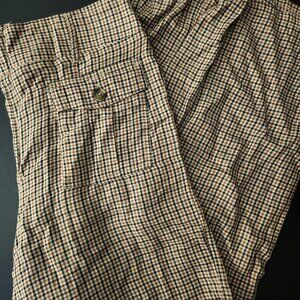 American Eagle Tar Tan Wide Leg Trouser